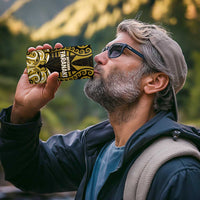 Custom Aotearoa Taranaki 4 in 1 Can Cooler Tumbler Maori Pattern New Zealand - Polynesian Pride