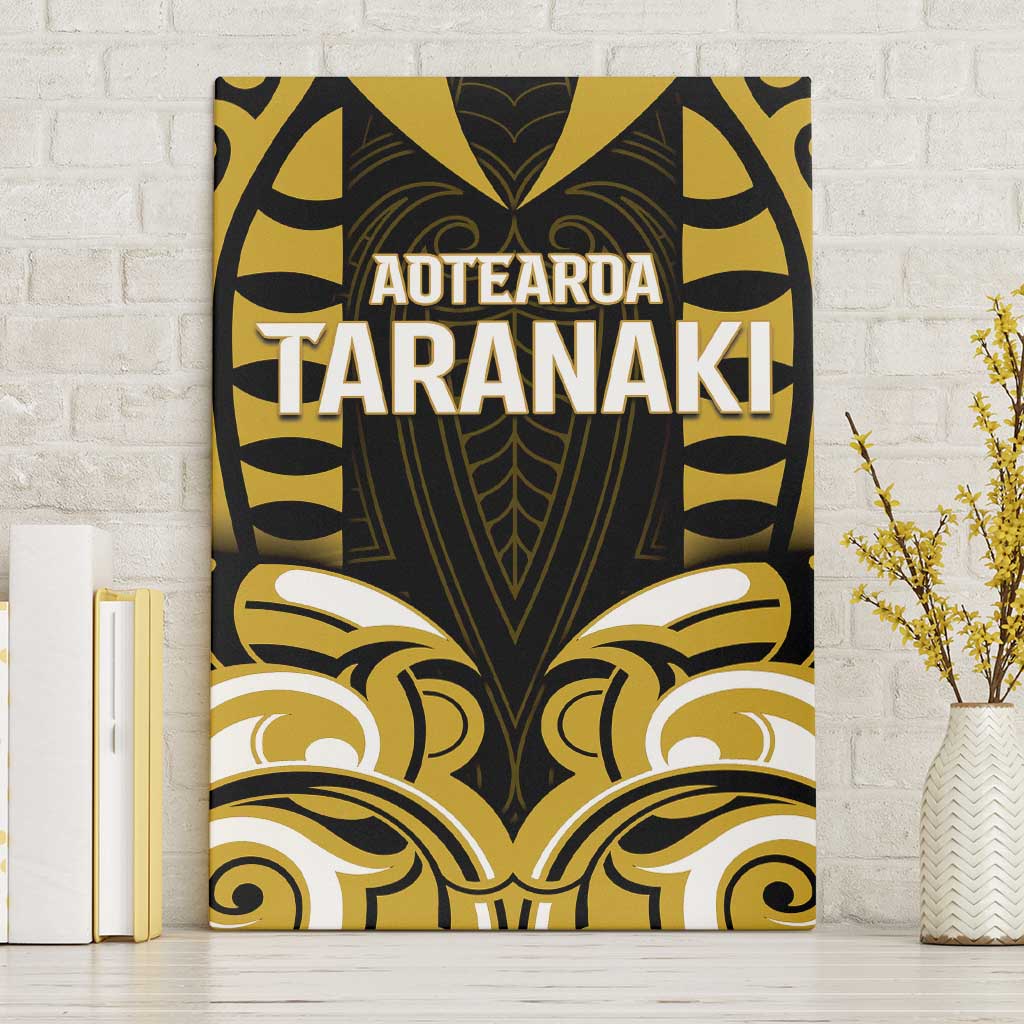 Aotearoa Taranaki Canvas Wall Art Maori Pattern New Zealand - Polynesian Pride
