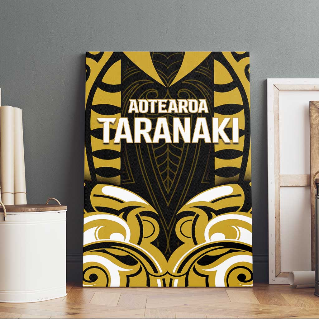 Aotearoa Taranaki Canvas Wall Art Maori Pattern New Zealand - Polynesian Pride