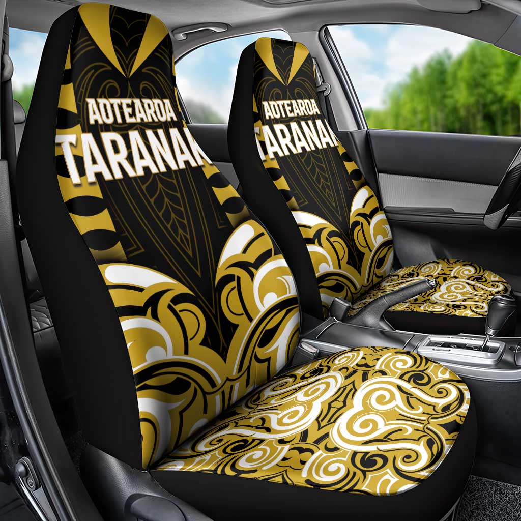 Aotearoa Taranaki Car Seat Cover Maori Pattern New Zealand - Polynesian Pride