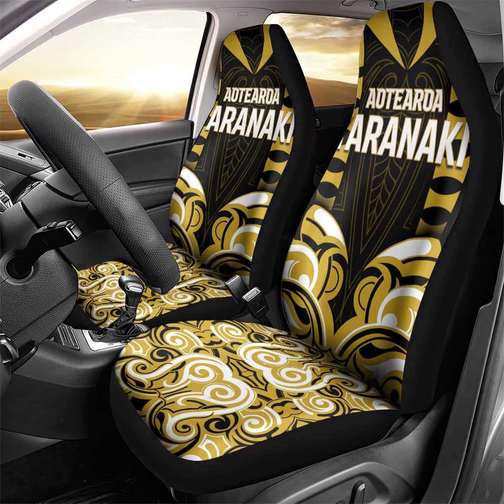 Aotearoa Taranaki Car Seat Cover Maori Pattern New Zealand - Polynesian Pride