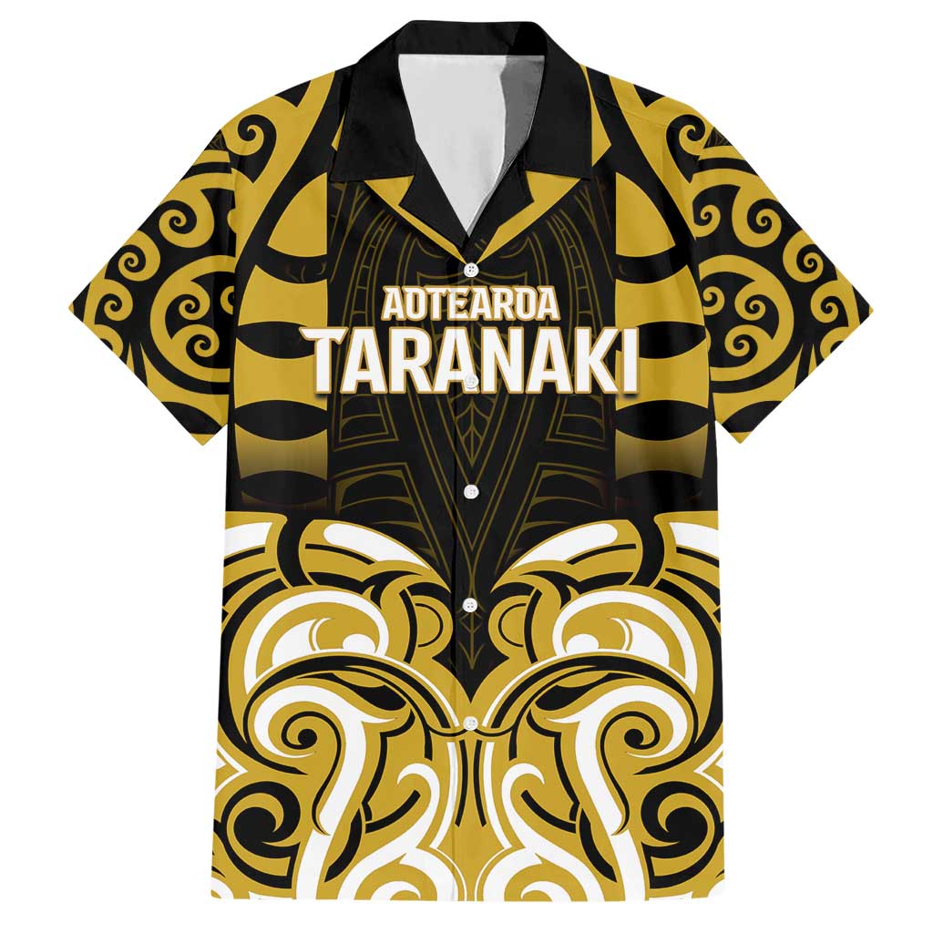 Custom Aotearoa Taranaki Hawaiian Shirt Maori Pattern New Zealand - Polynesian Pride