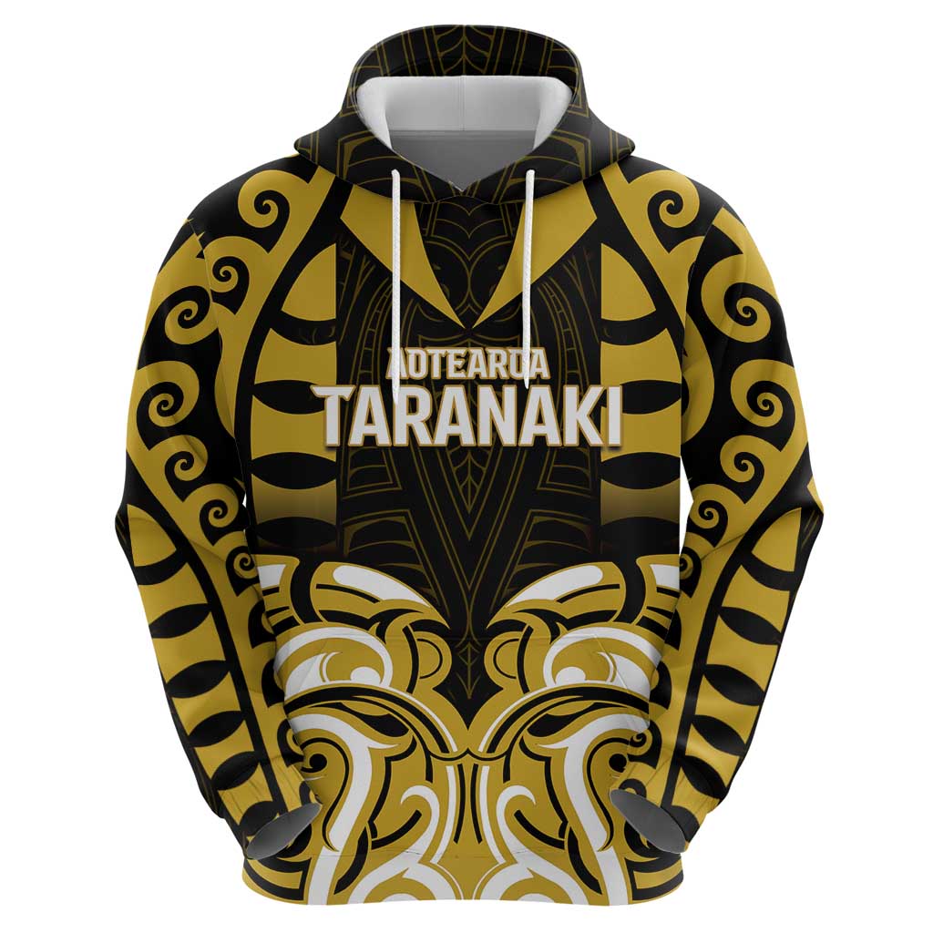 Custom Aotearoa Taranaki Hoodie Maori Pattern New Zealand - Polynesian Pride