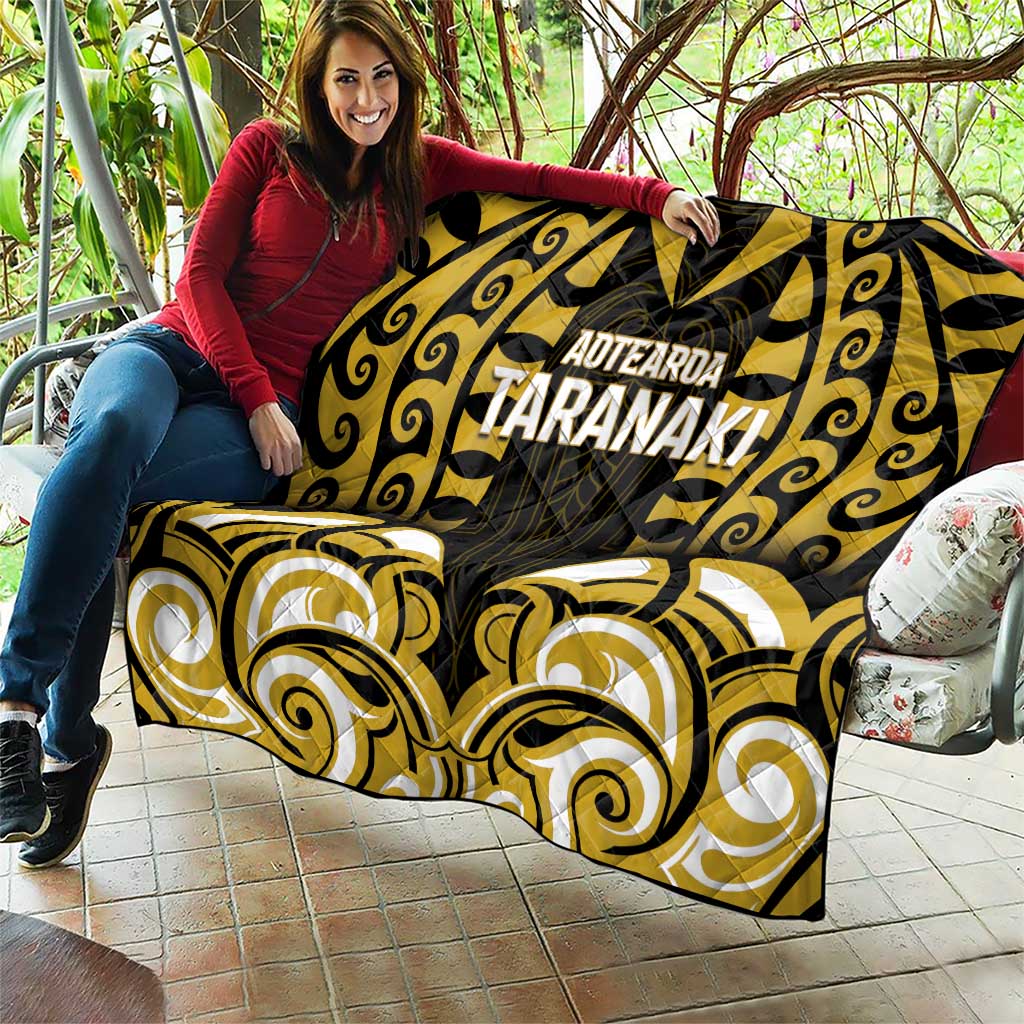 Aotearoa Taranaki Quilt Maori Pattern New Zealand - Polynesian Pride