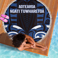 Aotearoa Ngati Tuwharetoa Beach Blanket Maori Pattern New Zealand - Polynesian Pride