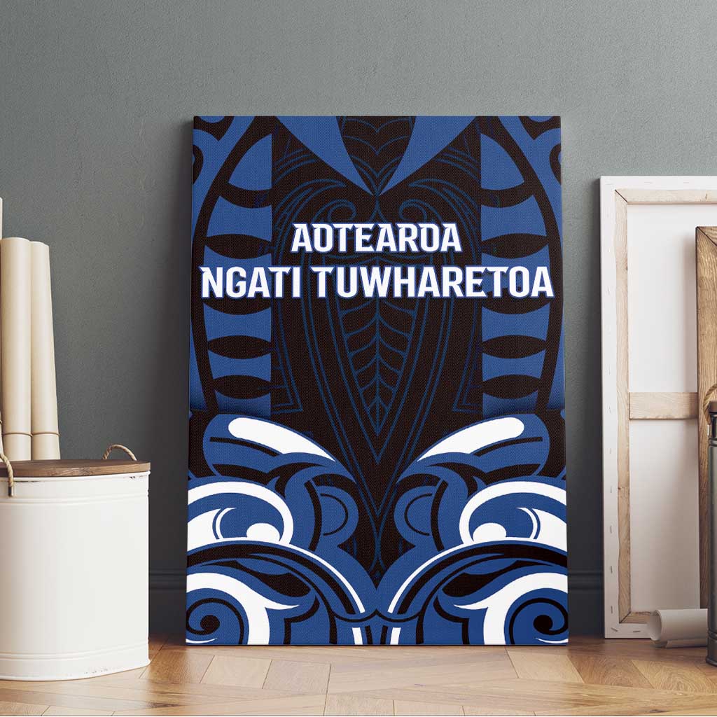 Aotearoa Ngati Tuwharetoa Canvas Wall Art Maori Pattern New Zealand - Polynesian Pride
