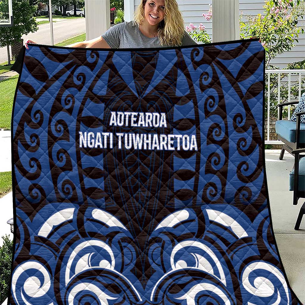 Aotearoa Ngati Tuwharetoa Quilt Maori Pattern New Zealand - Polynesian Pride