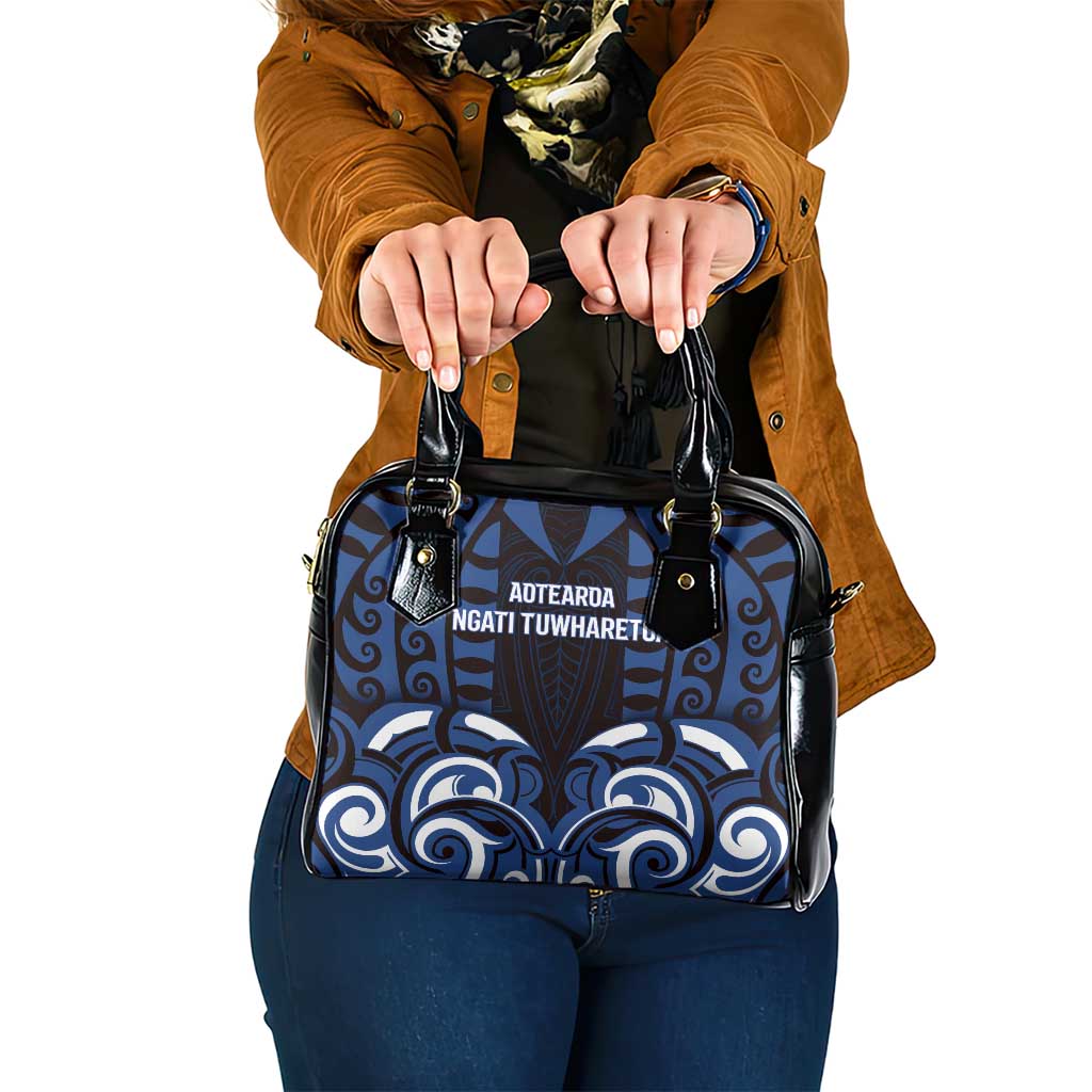 Aotearoa Ngati Tuwharetoa Shoulder Handbag Maori Pattern New Zealand - Polynesian Pride