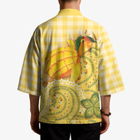 Hawaii Palaka Kimono Cute Ripe Mango Turtle On The Waves DT05 - Polynesian Pride