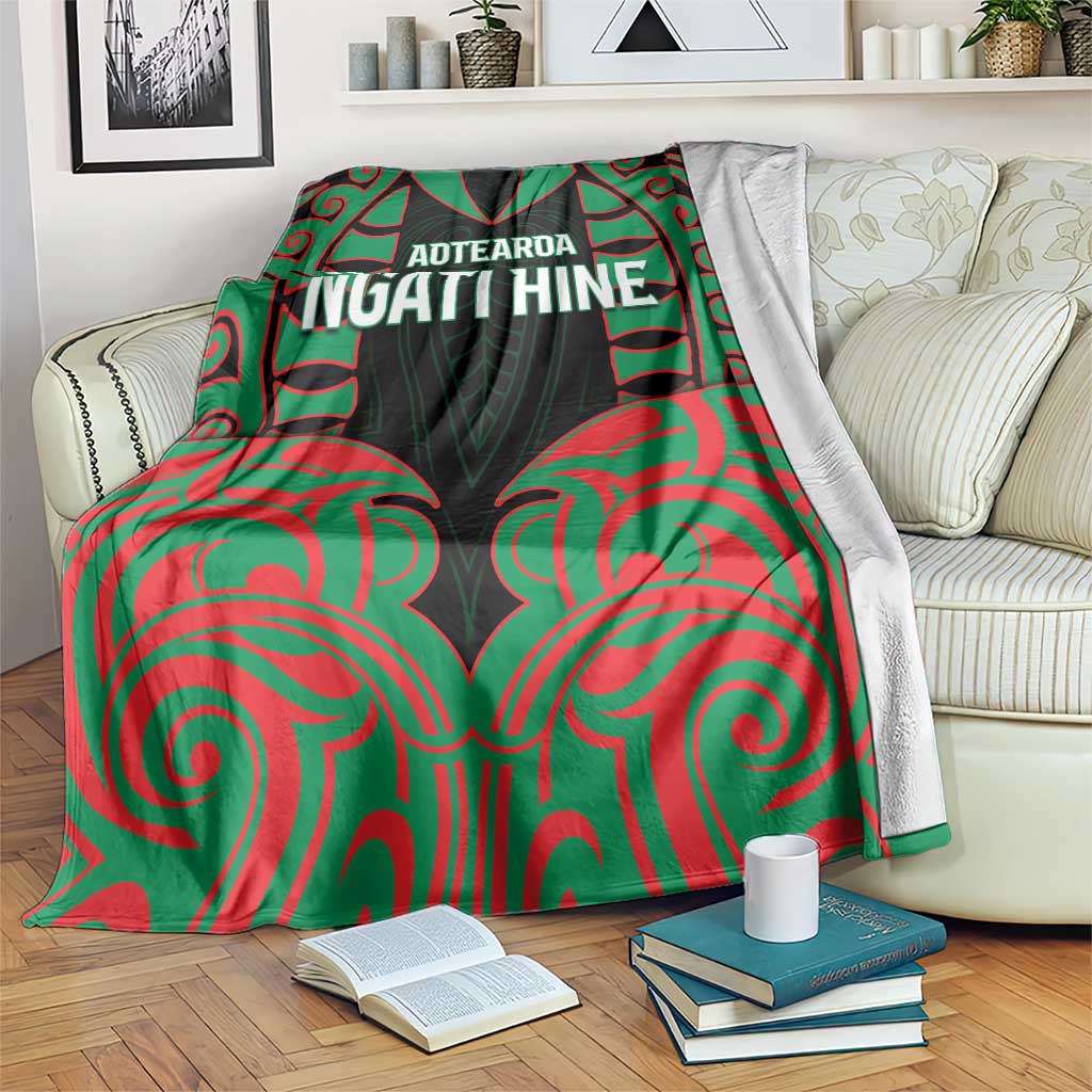 Aotearoa Ngati Hine Blanket Maori Pattern New Zealand - Polynesian Pride