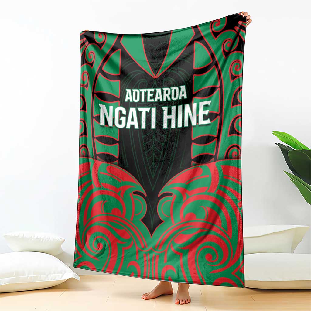 Aotearoa Ngati Hine Blanket Maori Pattern New Zealand - Polynesian Pride