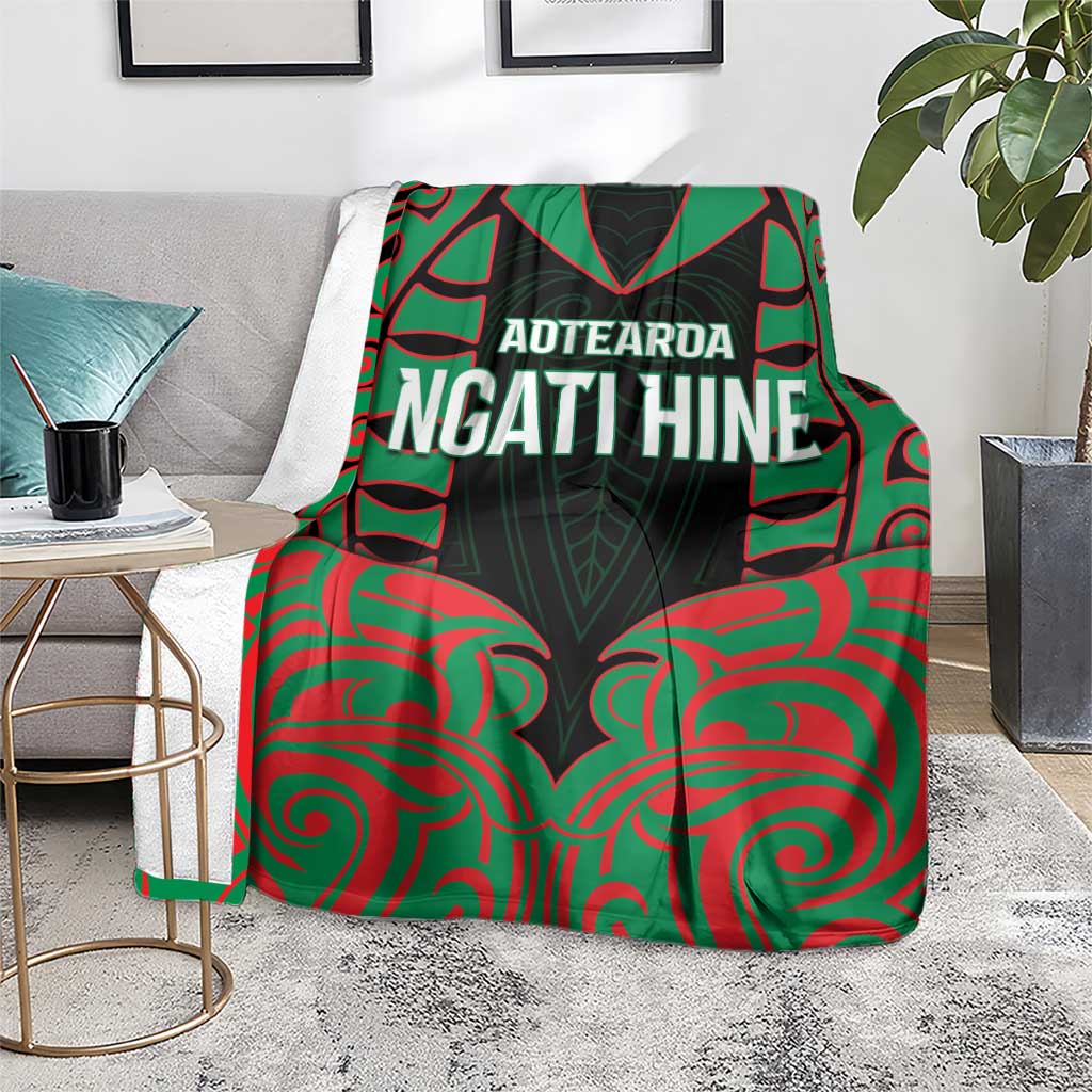 Aotearoa Ngati Hine Blanket Maori Pattern New Zealand - Polynesian Pride
