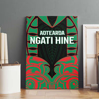 Aotearoa Ngati Hine Canvas Wall Art Maori Pattern New Zealand - Polynesian Pride