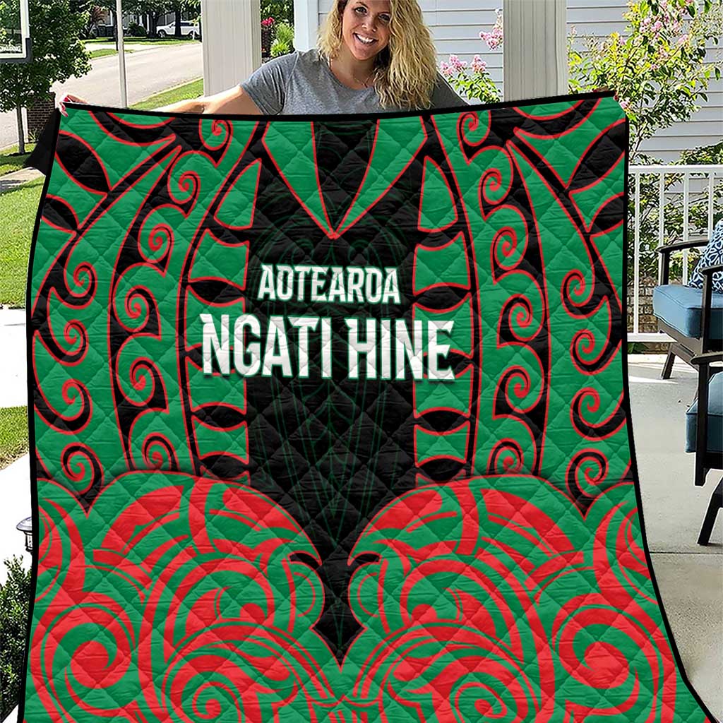Aotearoa Ngati Hine Quilt Maori Pattern New Zealand - Polynesian Pride