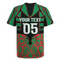 Custom Aotearoa Ngati Hine Rugby Jersey Maori Pattern New Zealand DT05 - Polynesian Pride