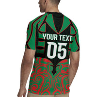 Custom Aotearoa Ngati Hine Rugby Jersey Maori Pattern New Zealand DT05 - Polynesian Pride