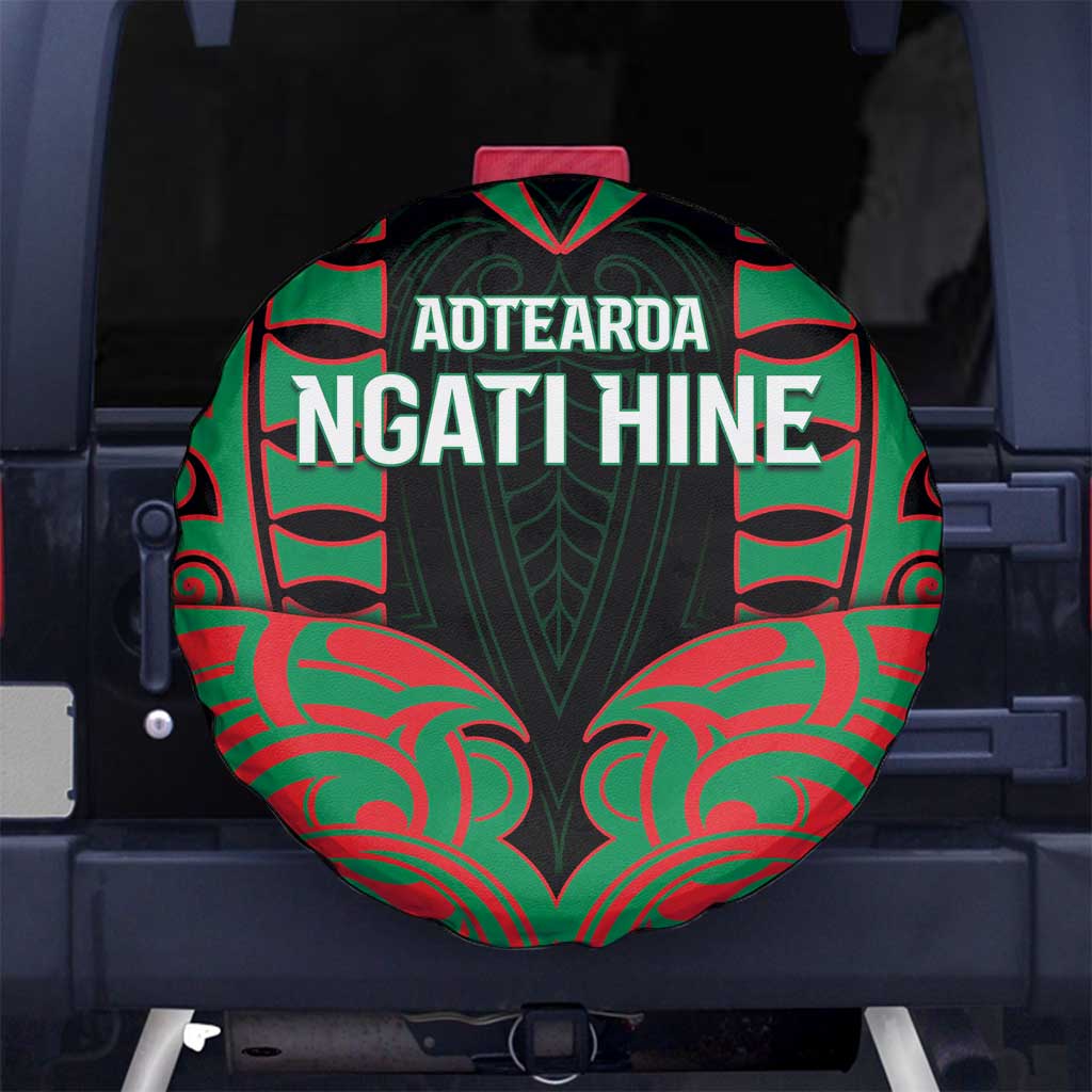 Aotearoa Ngati Hine Spare Tire Cover Maori Pattern New Zealand - Polynesian Pride