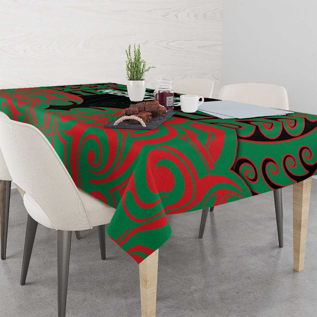 Aotearoa Ngati Hine Tablecloth Maori Pattern New Zealand - Polynesian Pride
