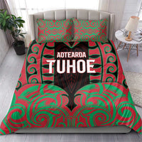 Aotearoa Tuhoe Bedding Set Maori Pattern New Zealand - Polynesian Pride