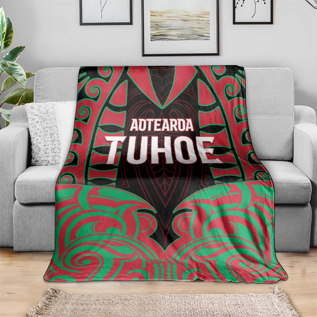 Aotearoa Tuhoe Blanket Maori Pattern New Zealand - Polynesian Pride