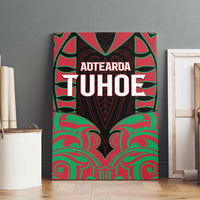 Aotearoa Tuhoe Canvas Wall Art Maori Pattern New Zealand - Polynesian Pride