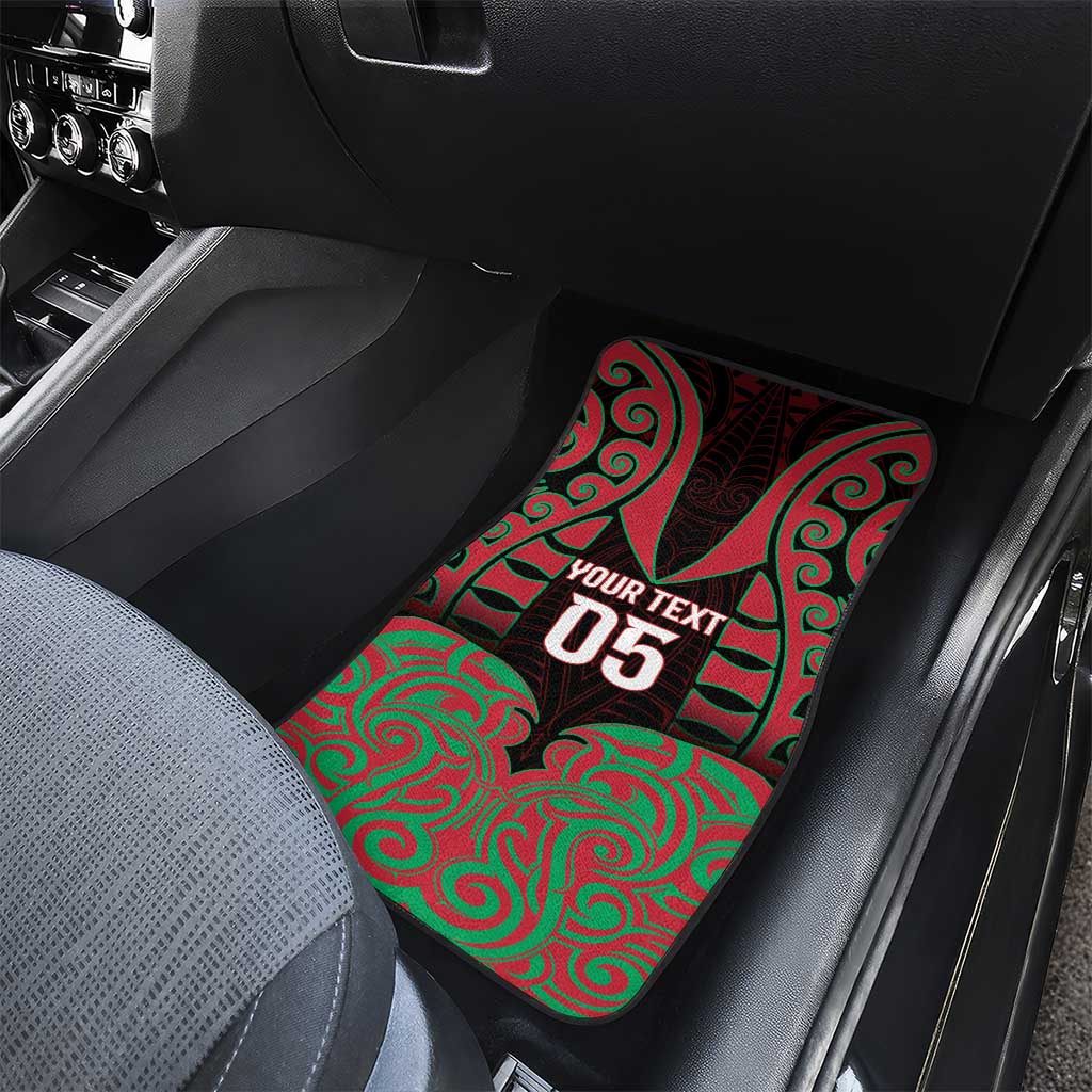 Aotearoa Tuhoe Car Mats Maori Pattern New Zealand - Polynesian Pride