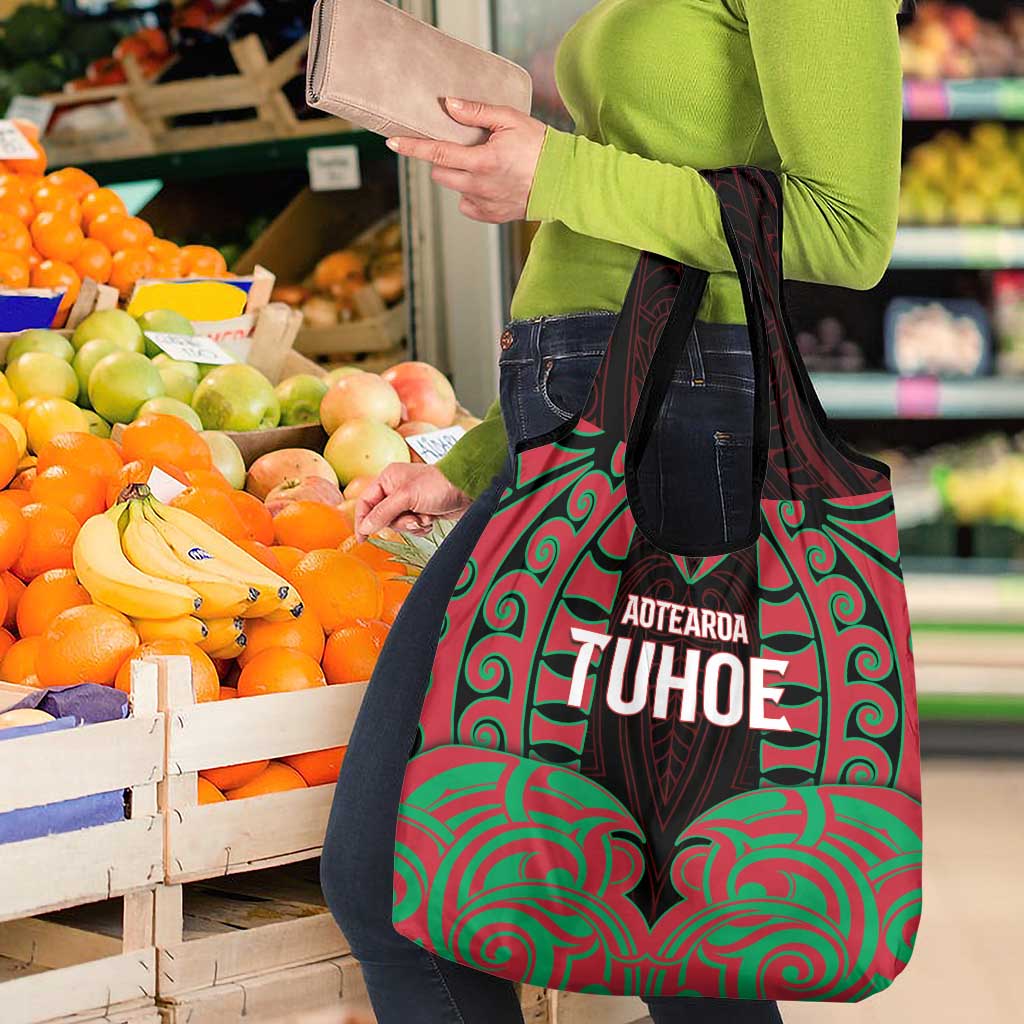 Aotearoa Tuhoe Grocery Bag Maori Pattern New Zealand - Polynesian Pride