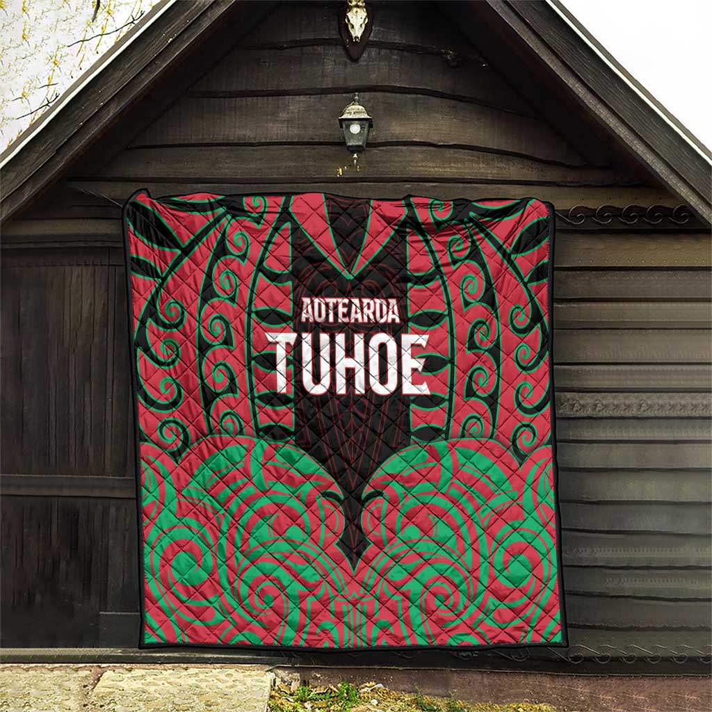 Aotearoa Tuhoe Quilt Maori Pattern New Zealand - Polynesian Pride