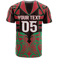 Custom Aotearoa Tuhoe T Shirt Maori Pattern New Zealand - Polynesian Pride