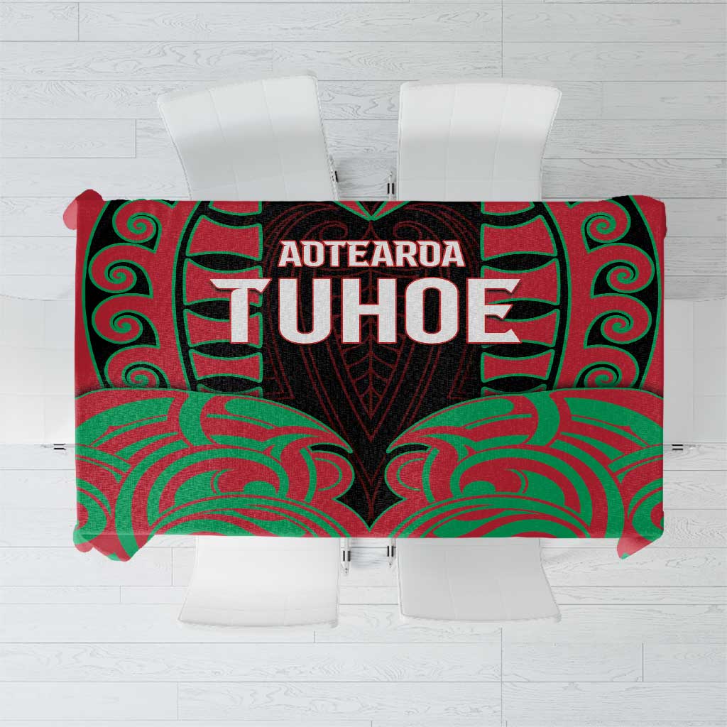 Aotearoa Tuhoe Tablecloth Maori Pattern New Zealand - Polynesian Pride