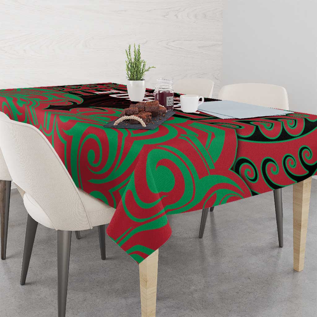 Aotearoa Tuhoe Tablecloth Maori Pattern New Zealand - Polynesian Pride