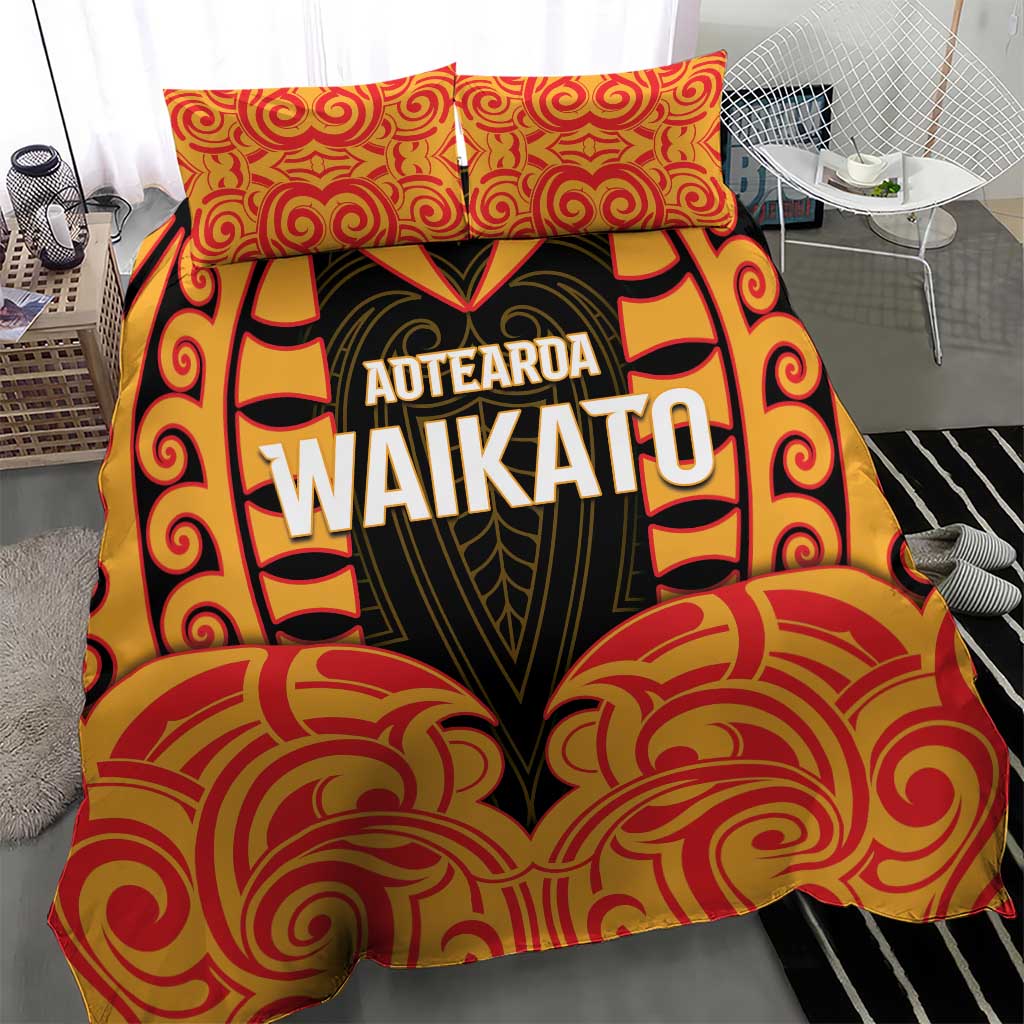 Aotearoa Waikato Bedding Set Maori Pattern New Zealand - Polynesian Pride