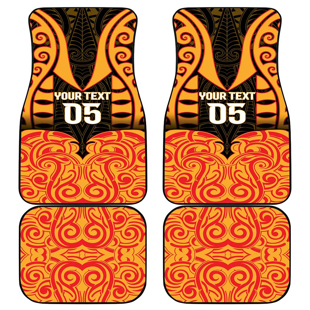 Aotearoa Waikato Car Mats Maori Pattern New Zealand - Polynesian Pride