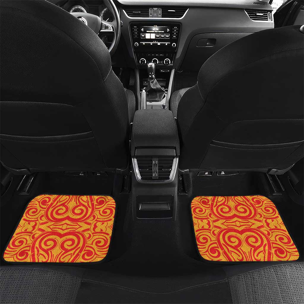 Aotearoa Waikato Car Mats Maori Pattern New Zealand - Polynesian Pride