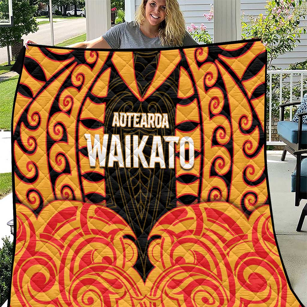 Aotearoa Waikato Quilt Maori Pattern New Zealand - Polynesian Pride