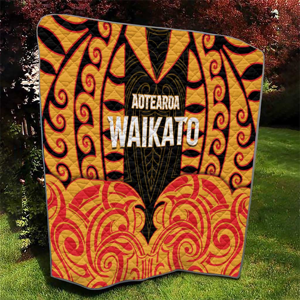 Aotearoa Waikato Quilt Maori Pattern New Zealand - Polynesian Pride