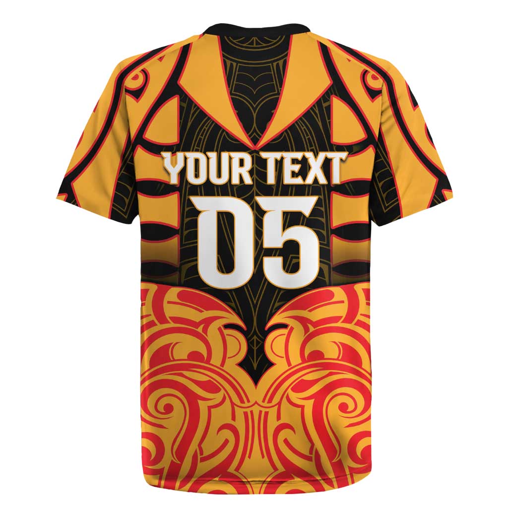 Custom Aotearoa Waikato Rugby Jersey Maori Pattern New Zealand DT05 - Polynesian Pride