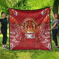 Tonga King's Birthday Quilt Gold Royal Crown Tribal Patterns DT05 - Polynesian Pride