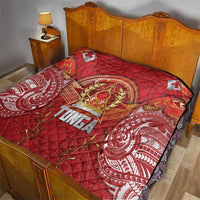 Tonga King's Birthday Quilt Gold Royal Crown Tribal Patterns DT05 - Polynesian Pride