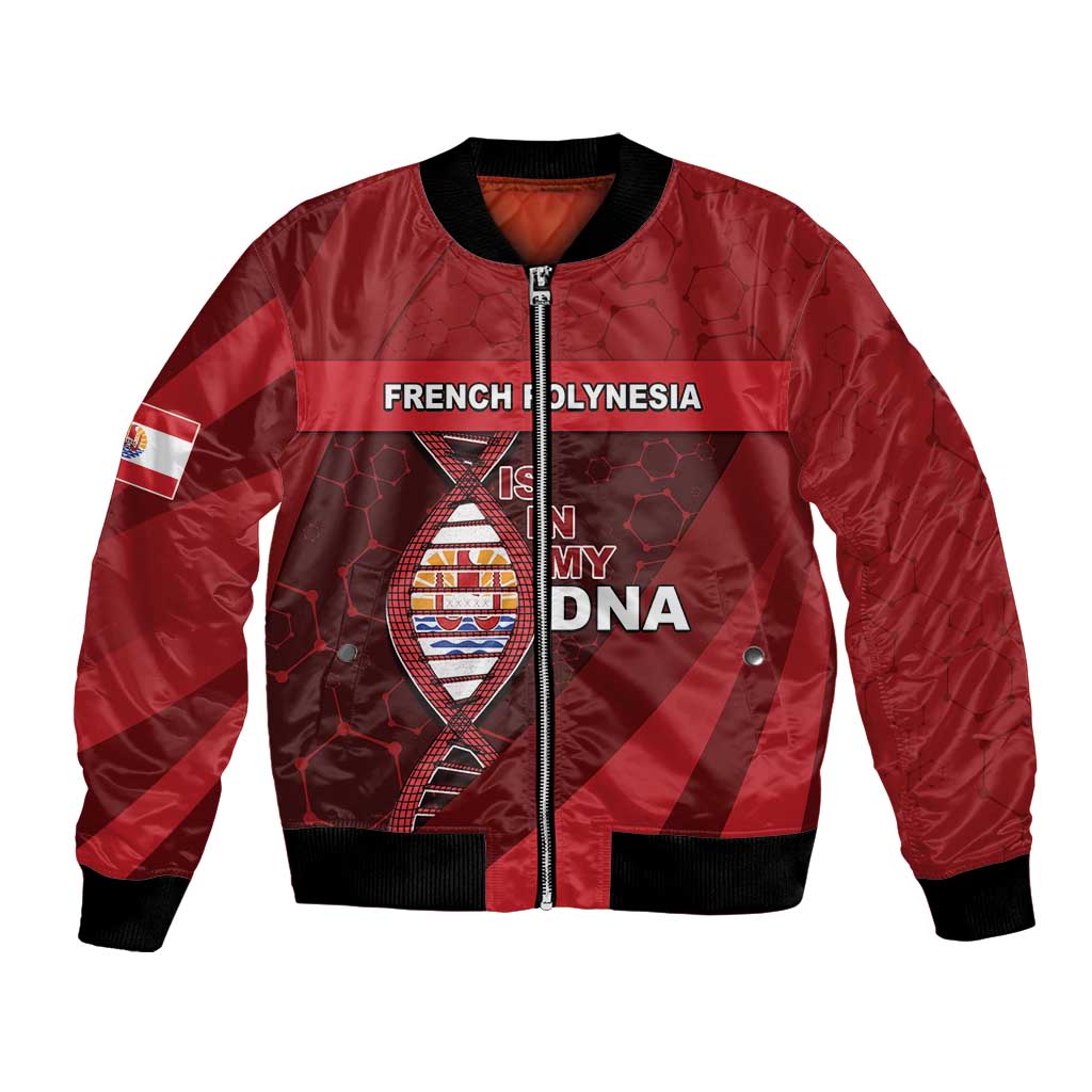 French Polynesia Is In My DNA Bomber Jacket - Polynesian Pride