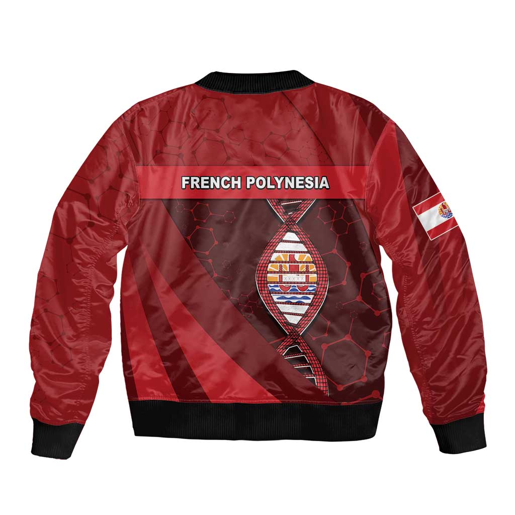 French Polynesia Is In My DNA Bomber Jacket - Polynesian Pride