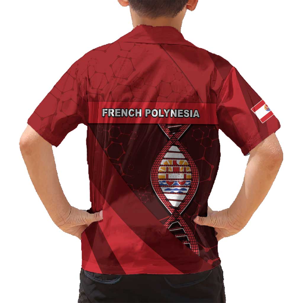 French Polynesia Is In My DNA Family Matching Long Sleeve Bodycon Dress and Hawaiian Shirt DT05 - Polynesian Pride