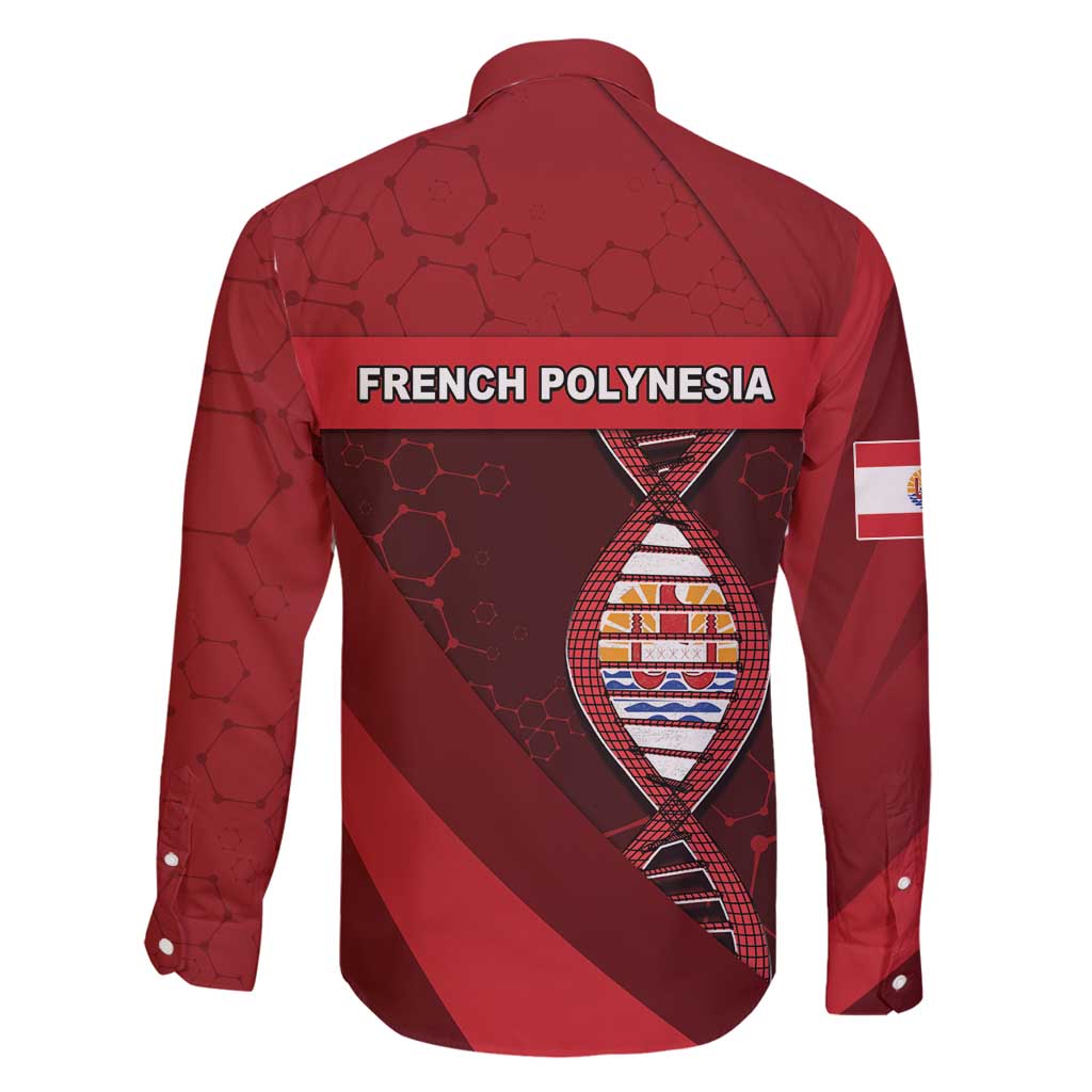 French Polynesia Is In My DNA Family Matching Long Sleeve Bodycon Dress and Hawaiian Shirt DT05 - Polynesian Pride