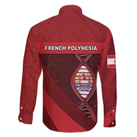 French Polynesia Is In My DNA Family Matching Long Sleeve Bodycon Dress and Hawaiian Shirt DT05 - Polynesian Pride