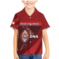 French Polynesia Is In My DNA Family Matching Mermaid Dress and Hawaiian Shirt - Polynesian Pride