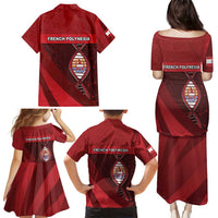 French Polynesia Is In My DNA Family Matching Puletasi and Hawaiian Shirt - Polynesian Pride