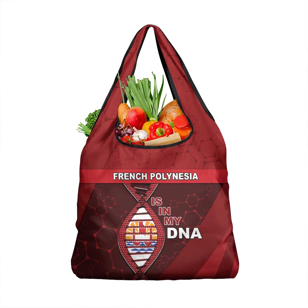 French Polynesia Is In My DNA Grocery Bag - Polynesian Pride