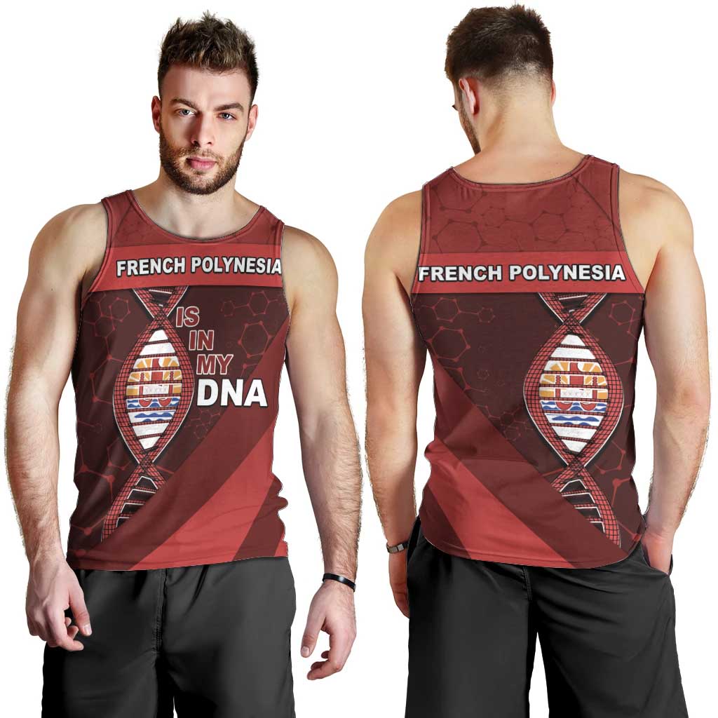 French Polynesia Is In My DNA Men Tank Top - Polynesian Pride