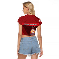 French Polynesia Is In My DNA Raglan Cropped T Shirt - Polynesian Pride