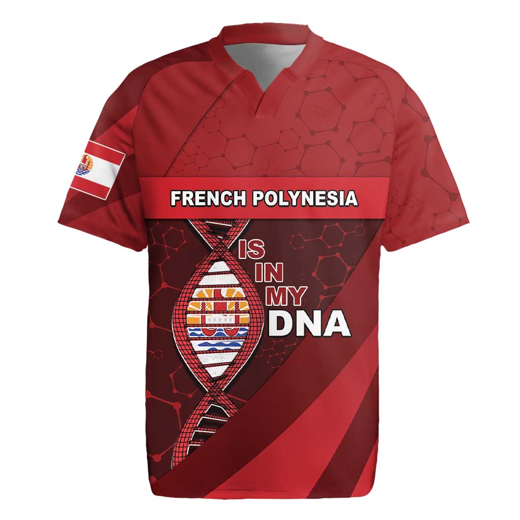 French Polynesia Is In My DNA Rugby Jersey - Polynesian Pride
